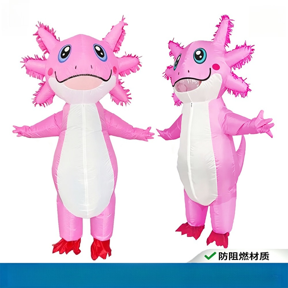Cosplay Prop - Halloween Salamander Inflatable Mascot Costume Party