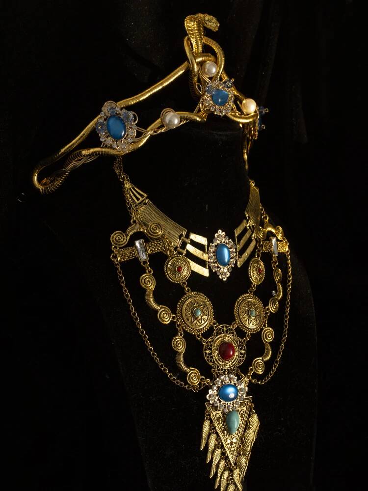 Cos Egyptian Headdress Pharaoh - Cosplay Prop Making review and price