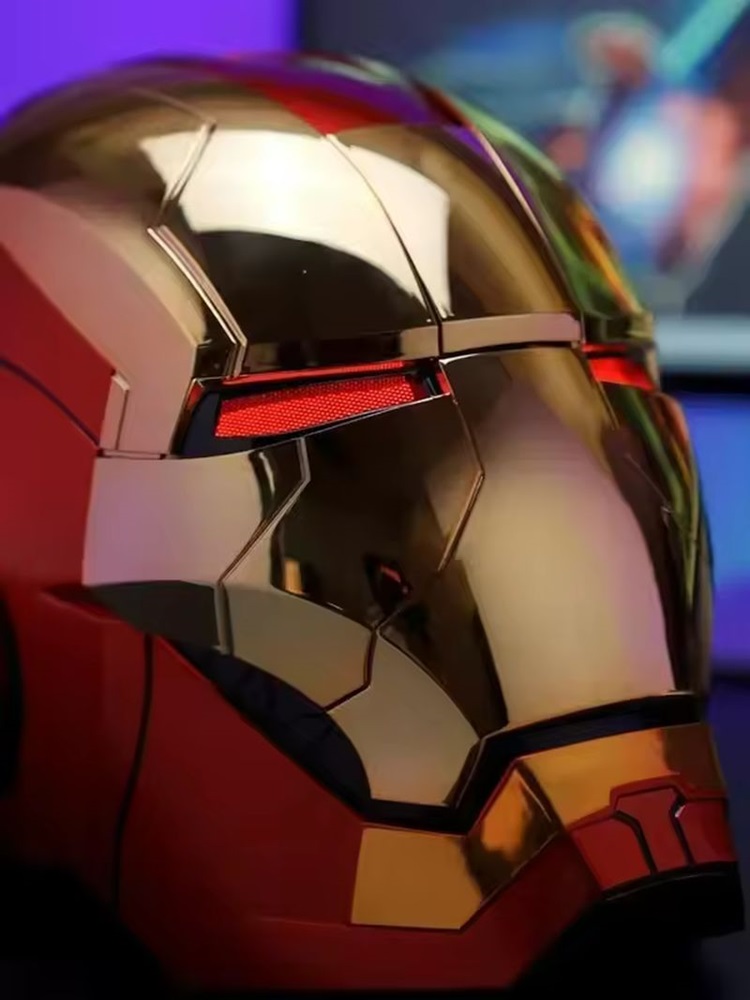 Iron Man MK5 Helmet MK5 1:1 Vo - Cosplay Fire Prop review and price