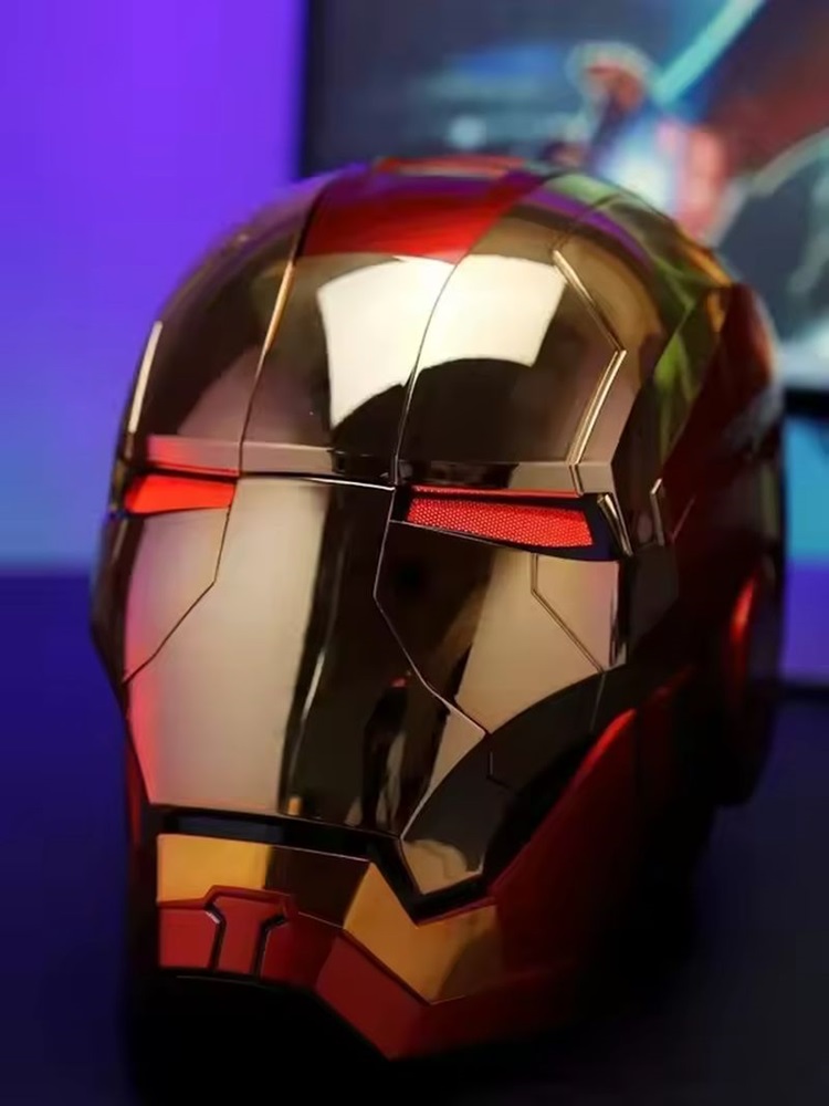 Iron Man MK5 Helmet MK5 1:1 Vo - Cosplay Fire Prop review and price