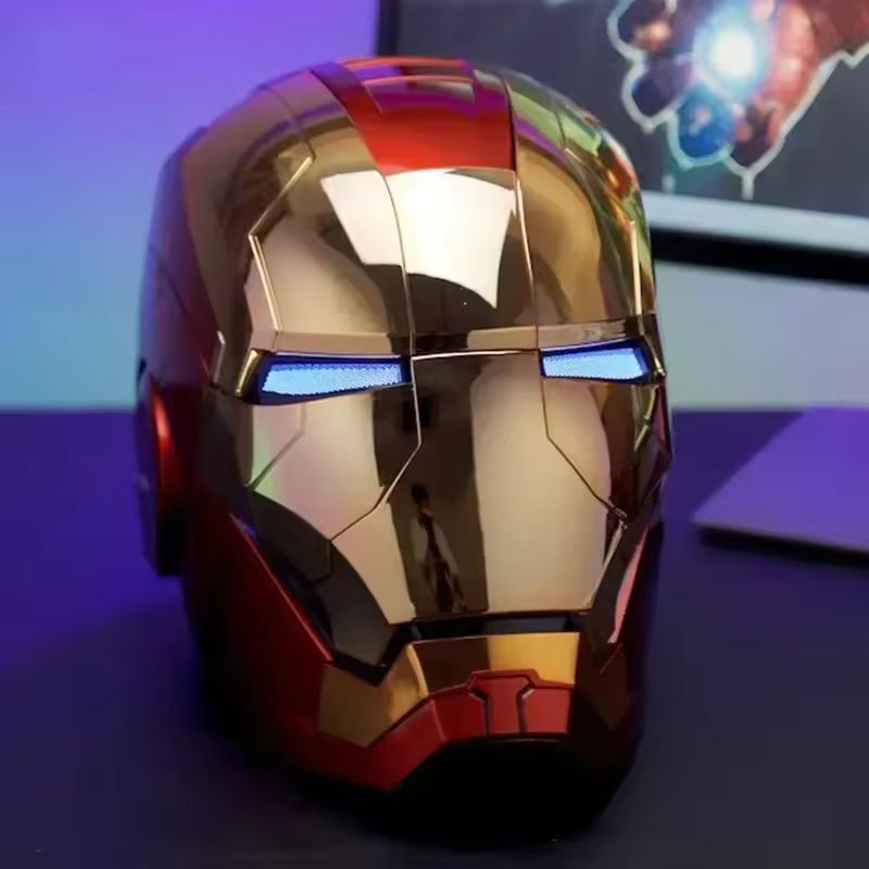 Iron Man MK5 Helmet MK5 1:1 Vo - Cosplay Fire Prop review and price