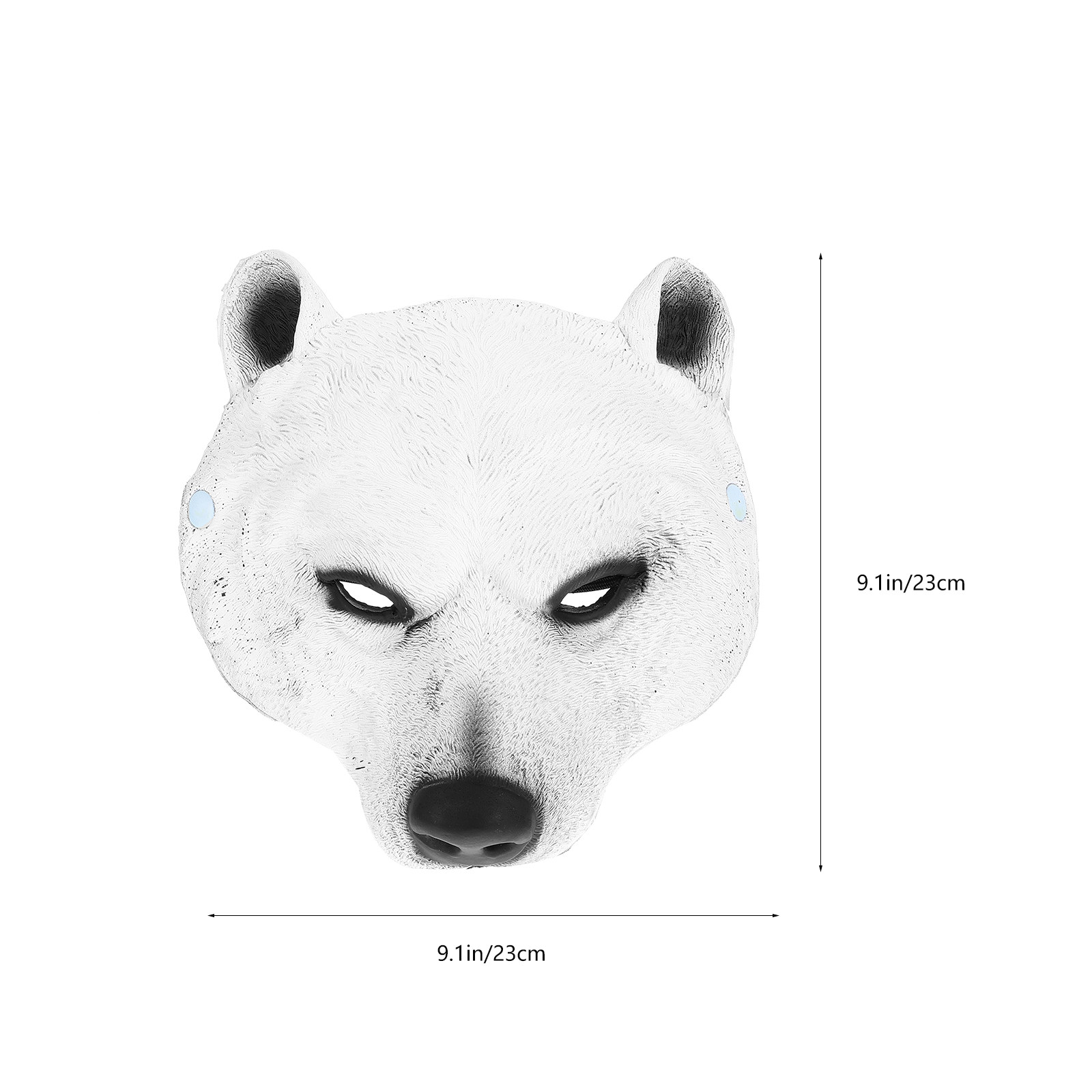 Delicate Polar Bear Animal Mas - Easy Cosplay Prop review and price